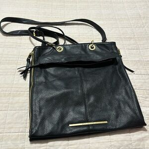 Steve Madden Large Black Shoulder Bag